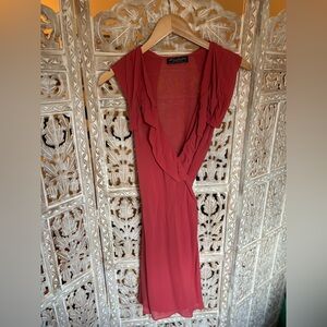 All Saints Spitlefields 100% Silk Frannie Dress Sz 6